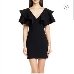 EUC CINQ À SEPT Ambrose Ruffled dress sz 8